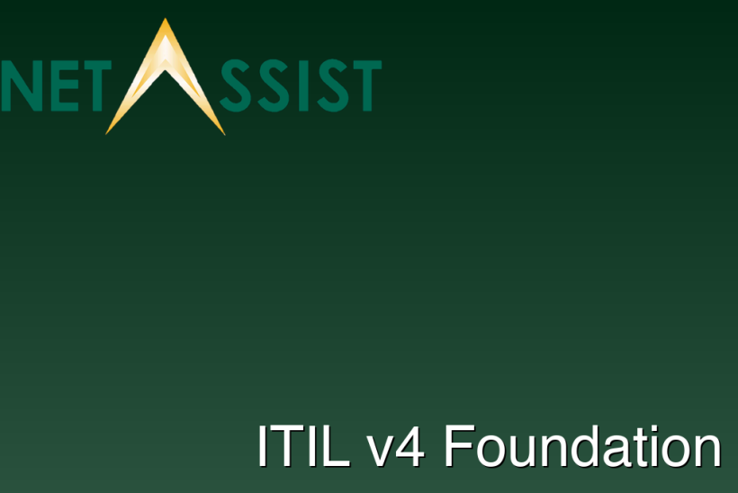 ITIL v4 Foundation